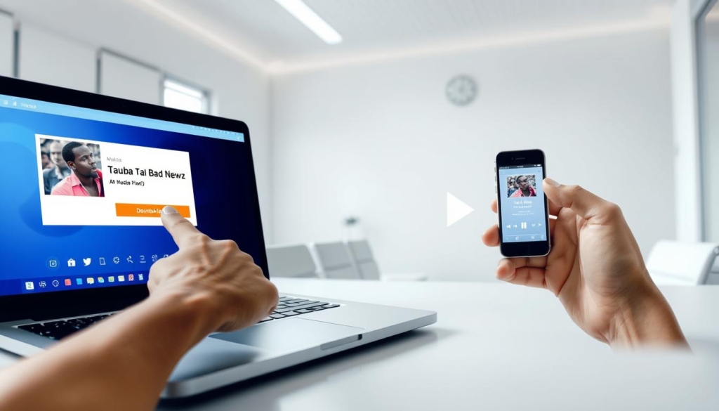 MP3 song download steps