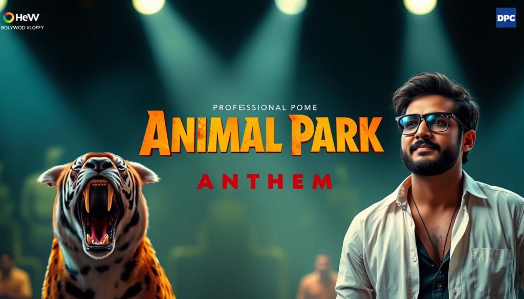 Animal Park Anthem album cover showing the movie's theme