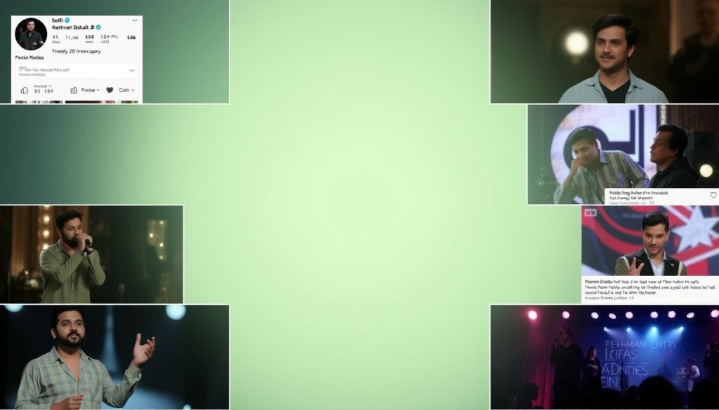 Cultural impact of Rehman Dakait entry song across different media and platforms