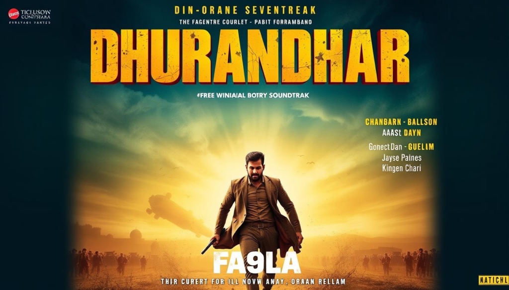 Dhurandhar movie soundtrack album cover featuring all songs including Rehman Dakait entry song