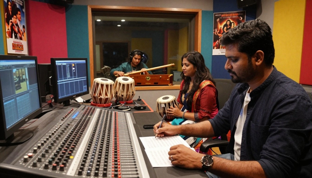 Bollywood music production techniques