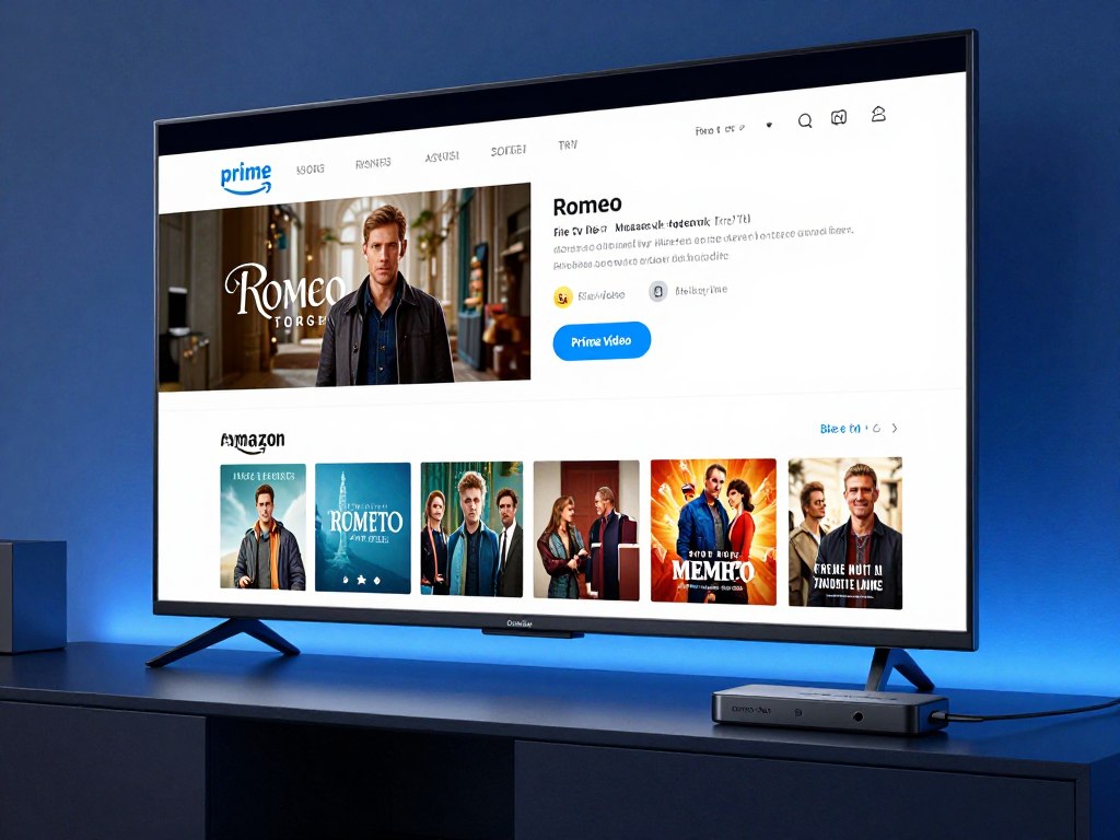 Amazon Prime Video on Fire TV showing Romeo